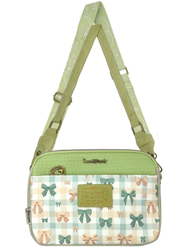 Дамска чанта за през рамо- Sweet & Candy Green 11865