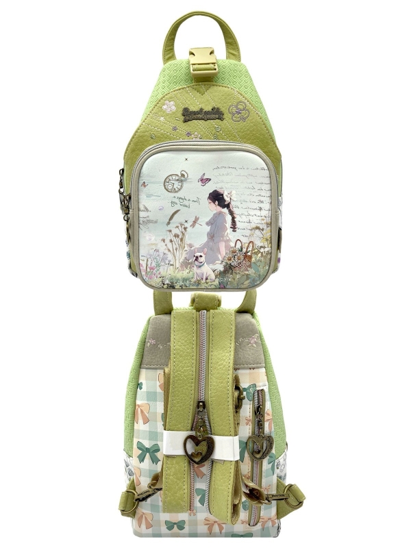 Дамска раница- Sweet & Candy Green 11886