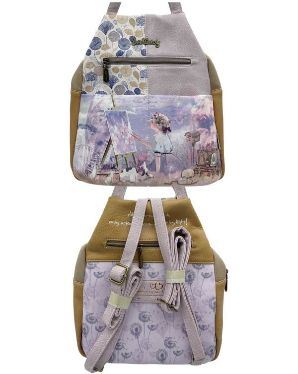 Дамска раница- Sweet & Candy Purple 11892