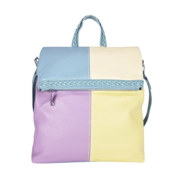 2 в 1 чанта-раница с капак- Amanda Blue 11896