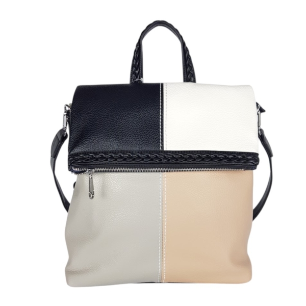 2 в 1 чанта-раница с капак- Amanda Black 11897