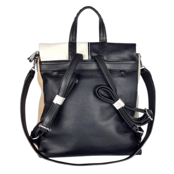 2 в 1 чанта-раница с капак- Amanda Black 11897