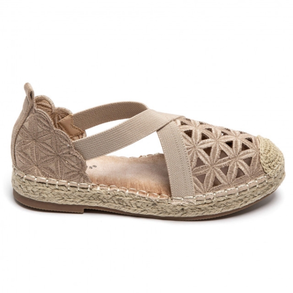 Дамски еспадрили цвят каки- Demi Khaki 11913