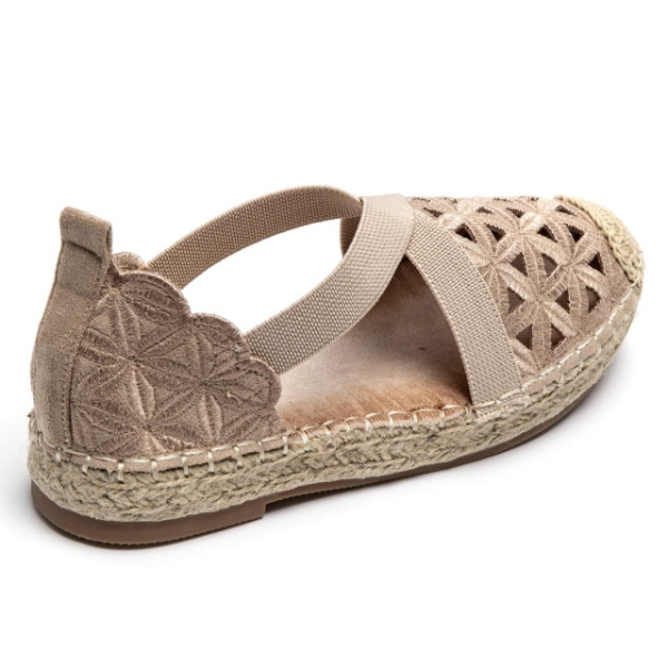 Дамски еспадрили цвят каки- Demi Khaki 11913