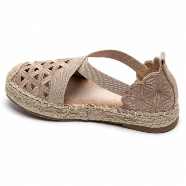 Дамски еспадрили цвят каки- Demi Khaki 11913