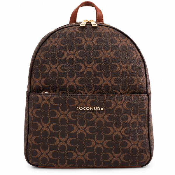 Дамска кафява раница- Coco Brown 12386