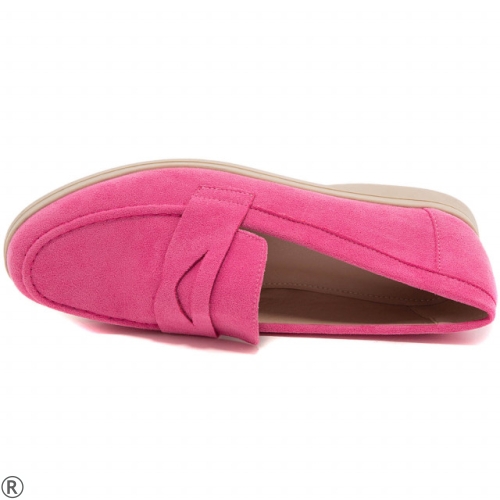 Дамски ежедневни обувки в цикламен цвят- Gabriela