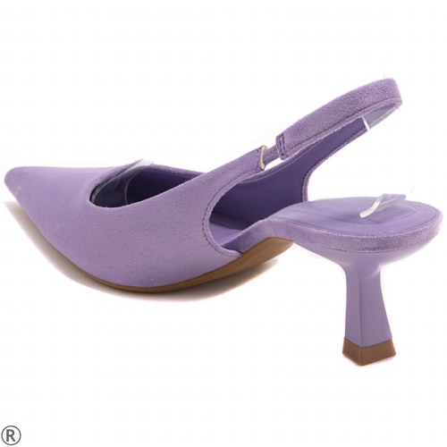 Лилави обувки на ток- Susanne Purple