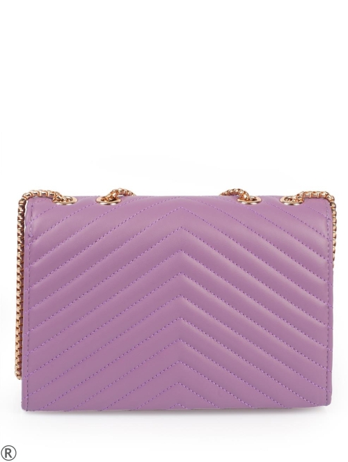 Малка дамска чанта в лилав цвят- Isidora Purple