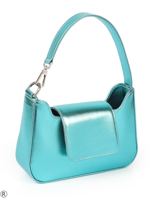 Малка дамска чанта в син цвят- Rosely Blue