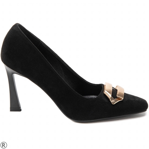 Дамски елегантни обувки в черен цвят- Adina Black
