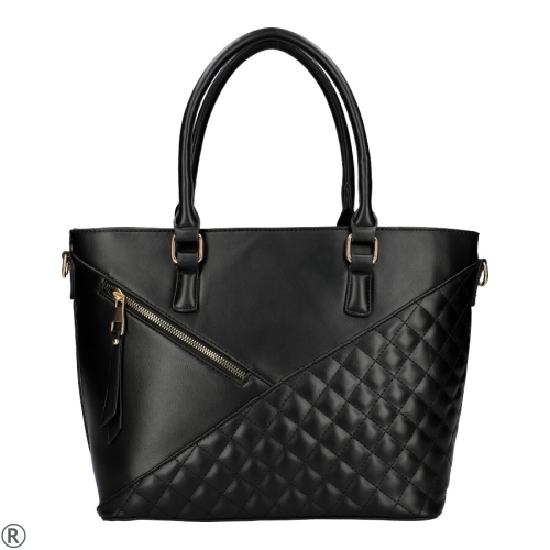 Дамска ежедневна чанта в черен цвят- Frida Black