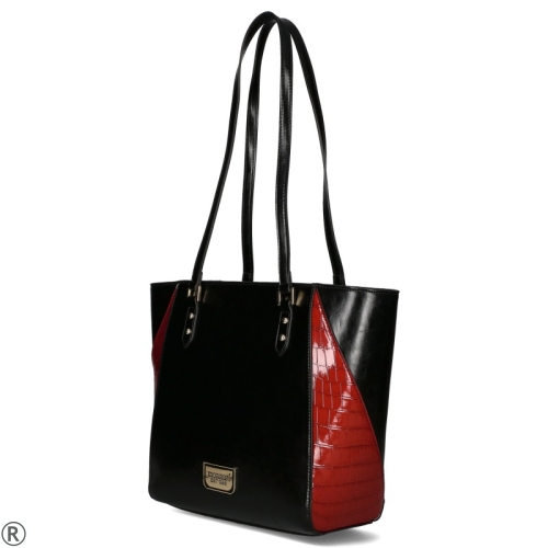Дамска чанта Monnari- Multi Red Kroco
