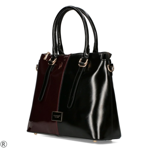 Дамска чанта Monnari- Multi Black&Red