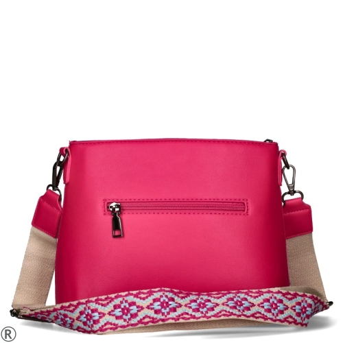 Дамска чанта за рамо Erick Style- Pink
