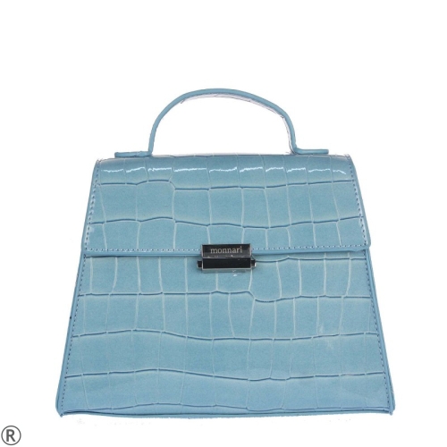 Дамска чанта Monnari- Multi Blue Kroco