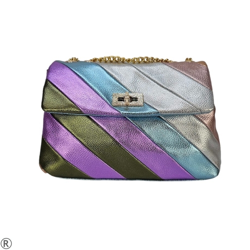 Елегантна цветна чанта- Megan Multicolored