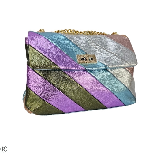 Елегантна цветна чанта- Megan Multicolored