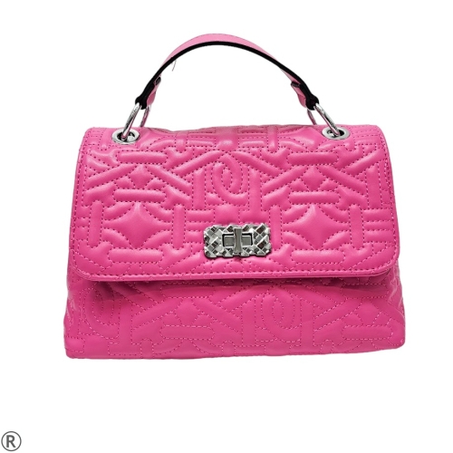 Елегантна чанта в цикламен цвят- Renee Pink