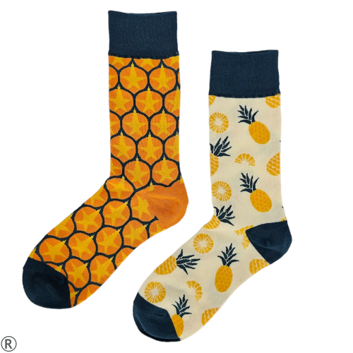Шарени чорапи с дизайн от ананаси - Dawn