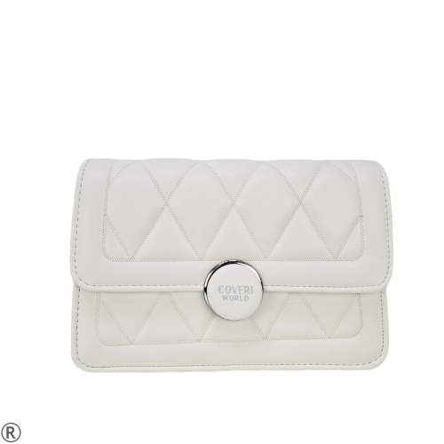 Малка елегантна чанта в бял цвят- Leyla White