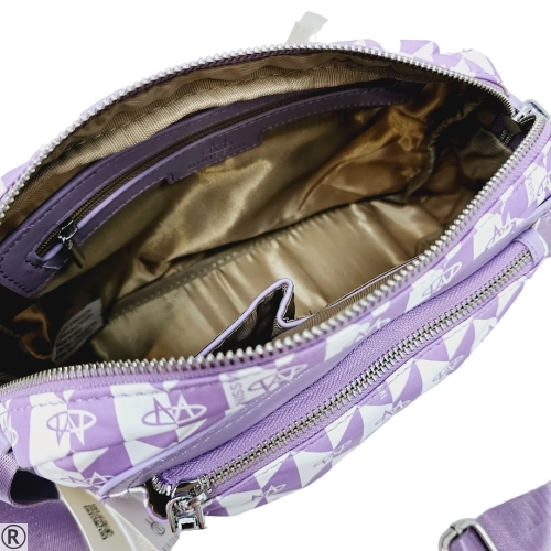Спортна дамска чанта в лилав цвят- Valerie Purple