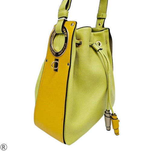 Стилна чанта тип торба в зелен цвят- Aneta Green