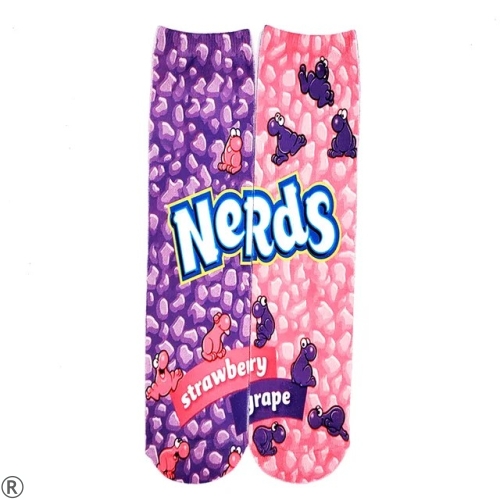 Забавни чорапи Strawberry and Grape