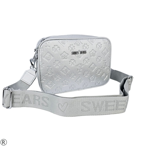 Дамска чанта в сребърен цвят- Stella Silver