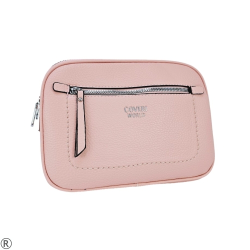 Ежедневна чанта за рамо в розов цвят- Klara Pink