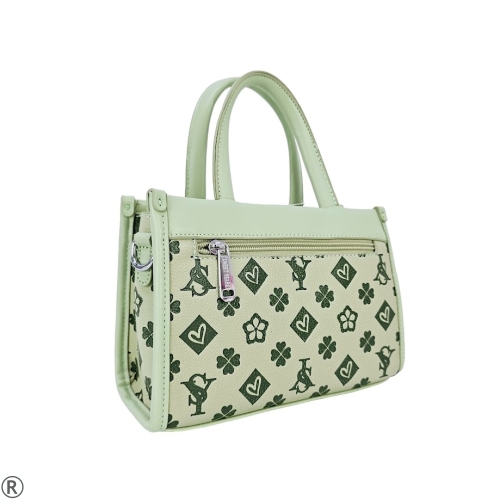 Дамска чанта в зелен цвят- Zina Green