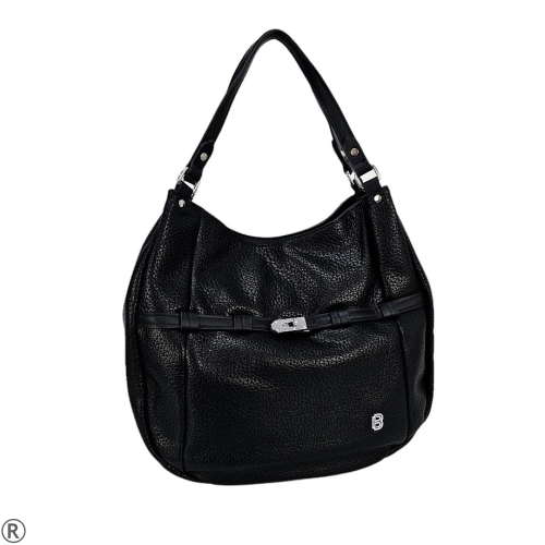 Дамска чанта тип торба в черен цвят- Lola Black
