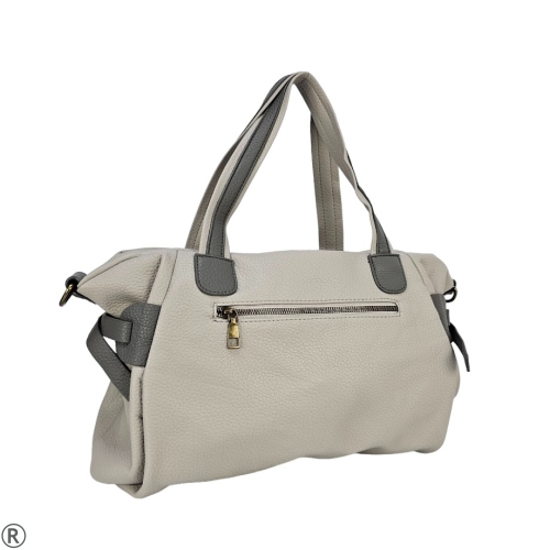 Дамска чанта тип торба в сив цвят- Selina Grey