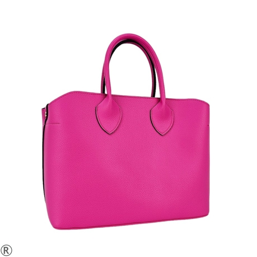 Дамска чанта в цвят фуксия - Laura Biaggi