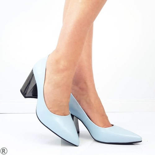 Елегантни обувки в светлосин цвят- Eliza Bulgaria