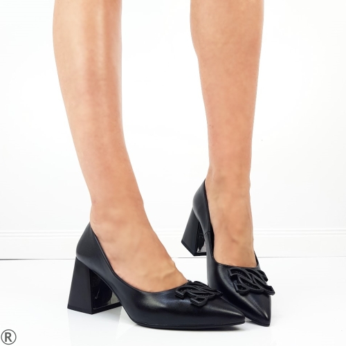 Дамски елегантни обувки вчерен цвят- Eliza Bulgaria