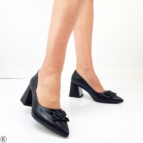 Дамски елегантни обувки в черен цвят- Eliza Bulgaria