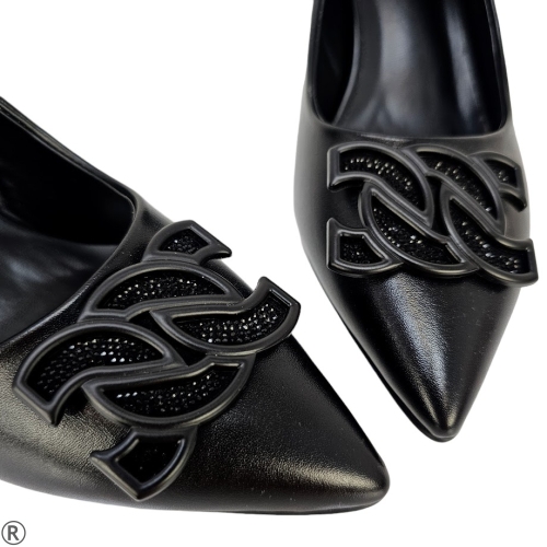 Дамски елегантни обувки в черен цвят- Eliza Bulgaria