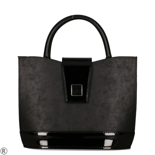 Стилна черна чанта- Reneta Black