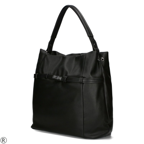 Голяма дамска чанта тип торба- Venera Black