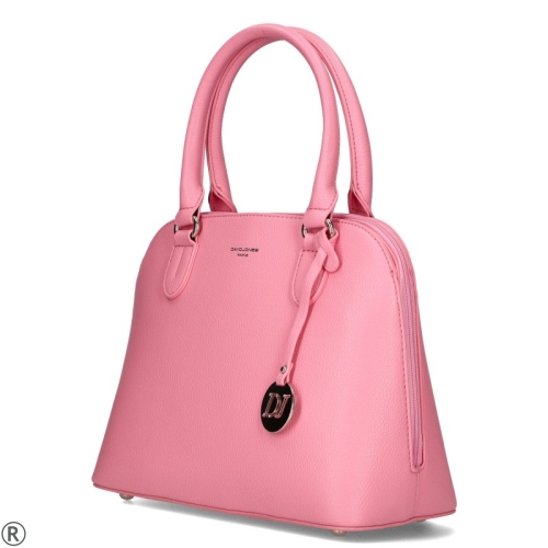 Дамска чанта в розов цвят DAVID JONES- Pink