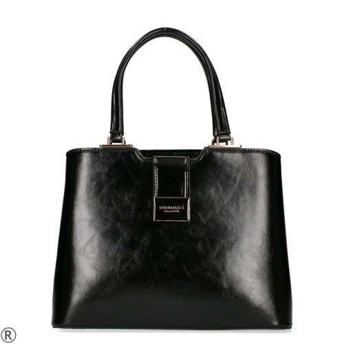 Дамска черна чанта MONNARI- Black Mat