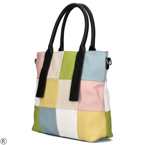 Цветна дамска чанта- THE GRACE BAGS 10415