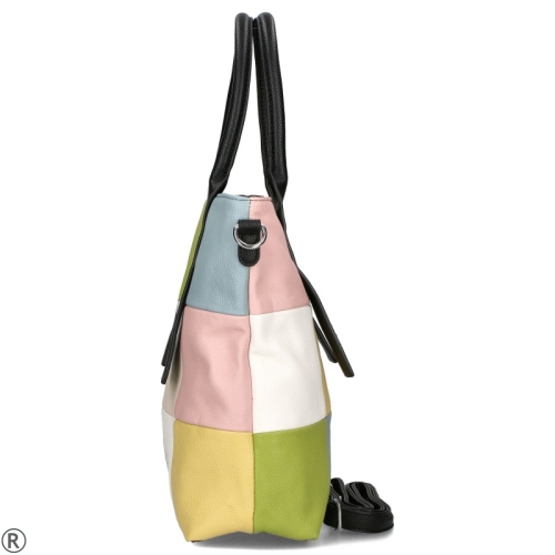 Цветна дамска чанта- THE GRACE BAGS 10415