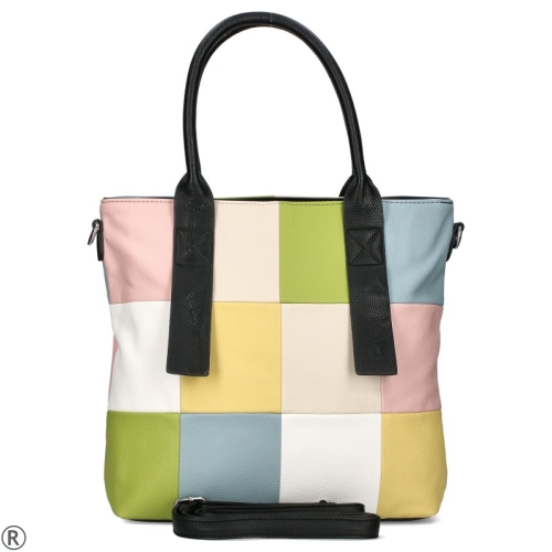 Цветна дамска чанта- THE GRACE BAGS 10415