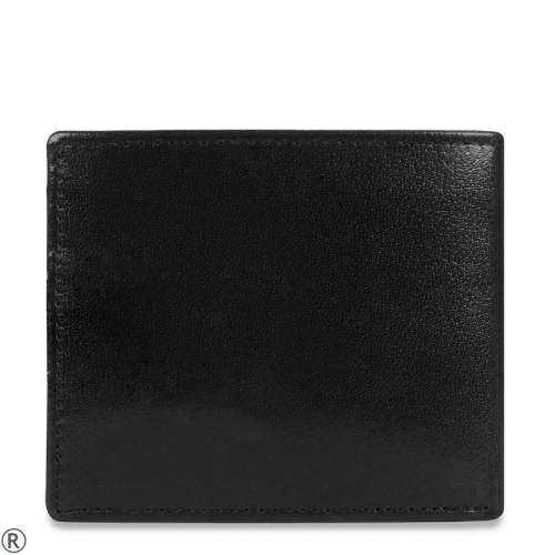 Черен мъжки портфейл от естествена кожа- Pierre Cardin 10454