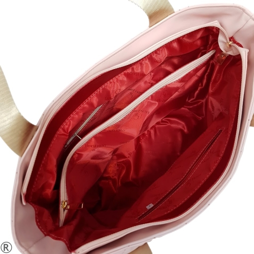 Голяма розова чанта- Laura Biaggi Pink 10650