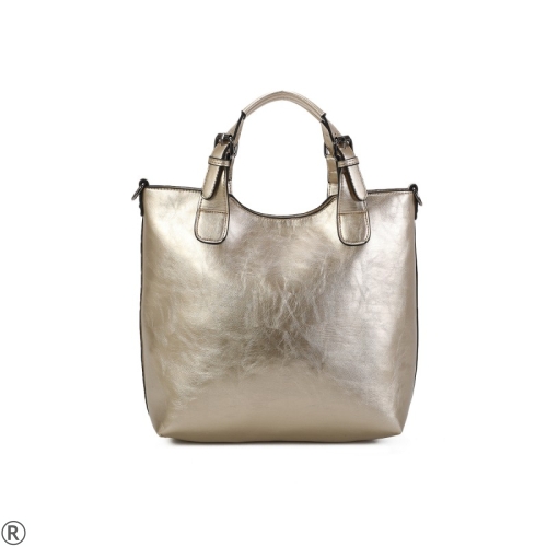 Бежови сандали на ток и платформа- Izabel Beige 10652