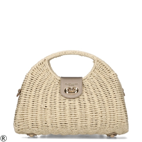 Дамски мрежести еспадрили- Klara Beige 10439