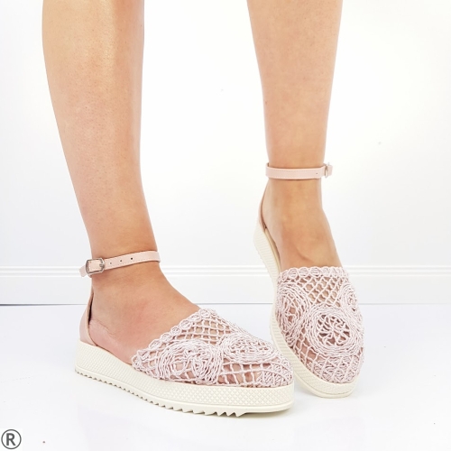 Розови летни обувки- Mia Pink 10690
